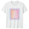 Summer Preppy Aesthetic Womens T-Shirt Pastel Frame Birthday Gift For Her