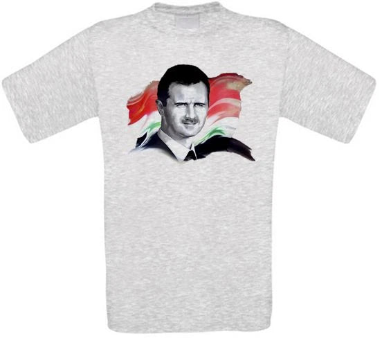 Assad Bashar al-Assad Syrien Syria Arab Damascus T-Shirt alle Größen NEU
