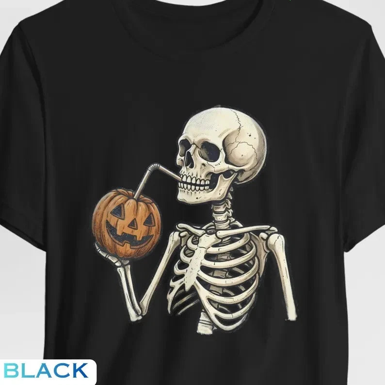Funny Halloween Shirt, Skeleton Shirt, Spooky Season Shirt, Sarcastic T-Shirt