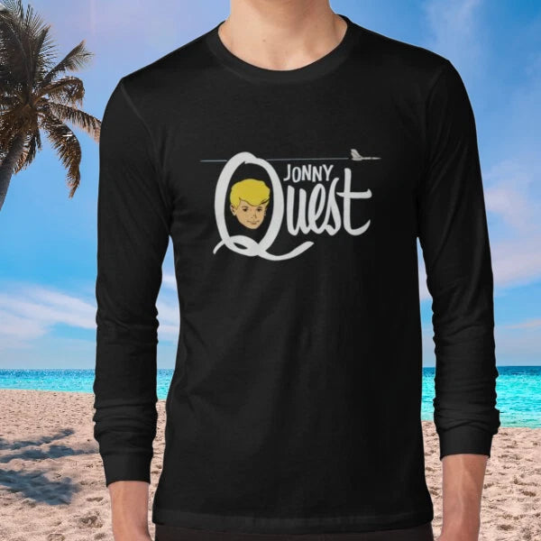 Retro Jonny Quest Long Sleeve Logo American Long Sleeve T-Shirt Funny S to 5XL