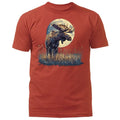 Majestic Moose Moonlight Wilderness Wildlife Nature Outdoor T-shirt