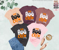 Unisex The Boo Crew Halloween Graphic T-Shirt Spooky Family Tee 5XL Image 1 of 4