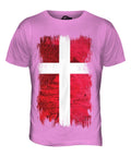 DENMARK GRUNGE FLAG MENS T SHIRT TEE SHIRT XS S M L XL 2XL 3XL 4XL 5XL