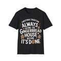 Funny Gingerbread Christmas Quirky Holiday Baking Softstyle T-Shirt