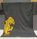 Singha Beer Thai Size Large Hanes 100% Cotton Short Sleeve