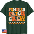 Groovy Pumpkin Patch Crew Fall Halloween T-Shirt