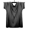 Men's 100% Silk T-shirt Knitted Crew Neck Short Sleeves Summer Casual Tops Soft