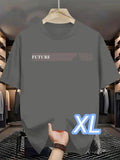 Dry T Light gray XL size Future quick dry breathable material size Simple T