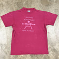 Vintage Hawaii T Shirt Island Adventure Kauai By Kayak Magenta Distressed Sz L Image 1 of 4