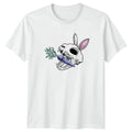 Pastel Goth Bunny Skull Carrot T-Shirt Dark Easter Apparel Easter Gift