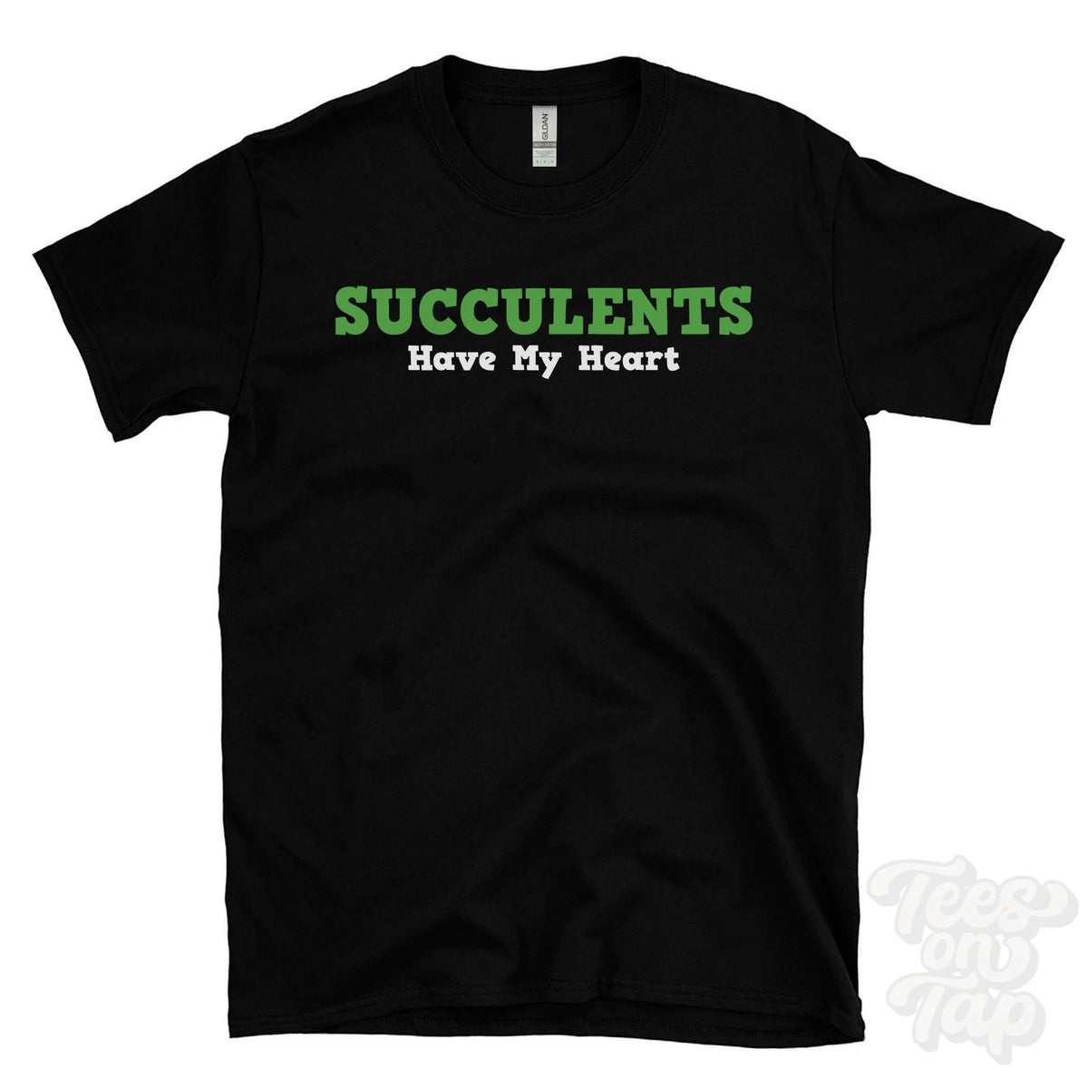 SUCCULENTS HAVE MY HEART T-SHIRT succulent lover | plant lady Image 1 of 2