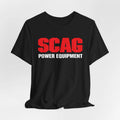 Scag Power Equipment Logo Unisex T-Shirt Black Navy Workwear Tee S-5XL
