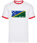 Solomon Inseln Grunge Stil Flagge - Herren Ringer - Honiara Country Reise