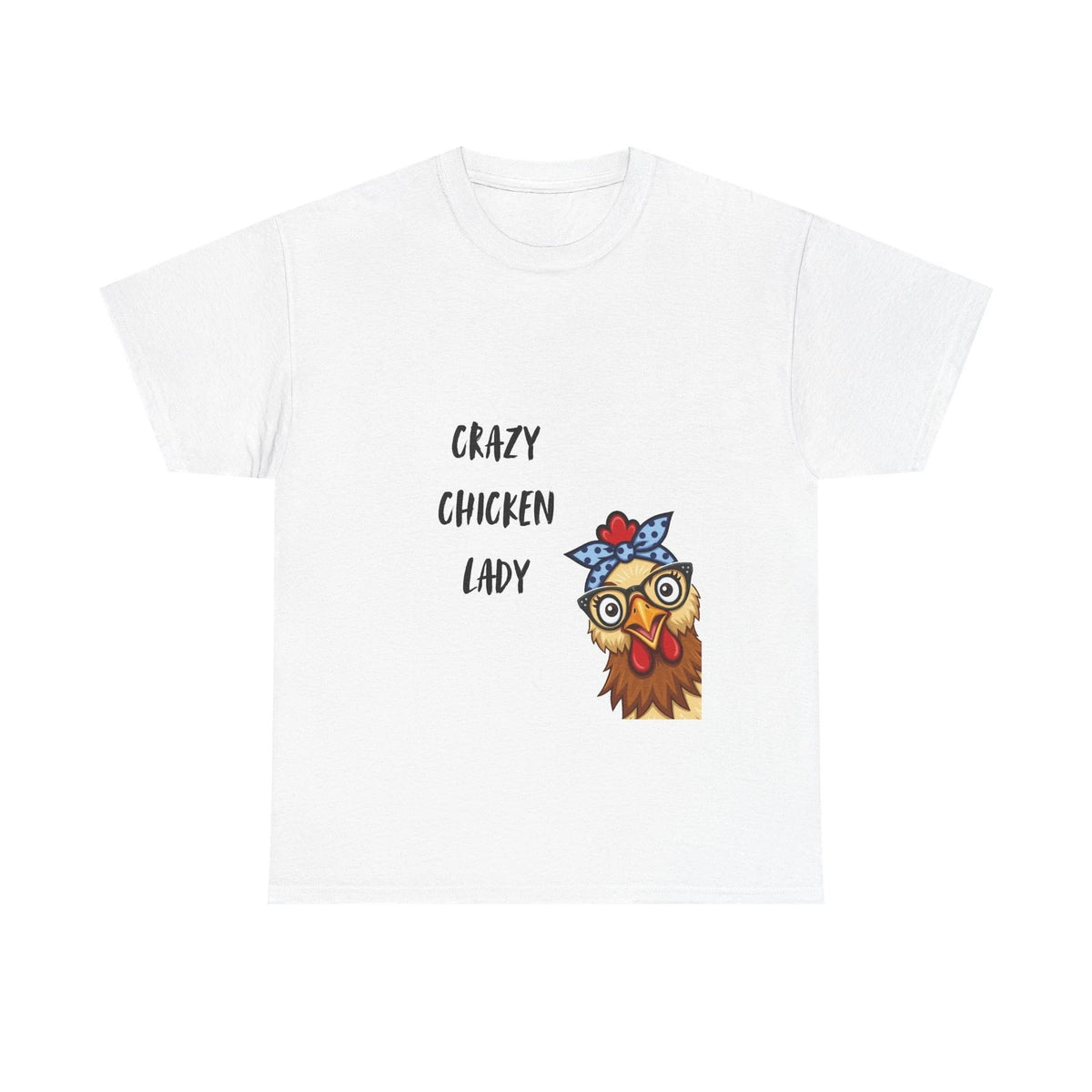 Chicken Lady Unisex Heavy Cotton Tee