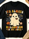 Its Always Halloween In My Soul Spooky Season Retro Graphic Unisex Tee