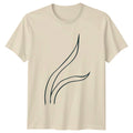 Minimalist Botanical Plant Line Drawing T-Shirt Minimalist Decor Christmas