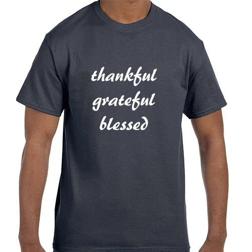 Christian Jesus Thankful Grateful Blessed T-Shirt tshirt
