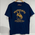 Old Navy Cowboy Graphic Tee western mfg adventure wear NEW rodeo cotton soft