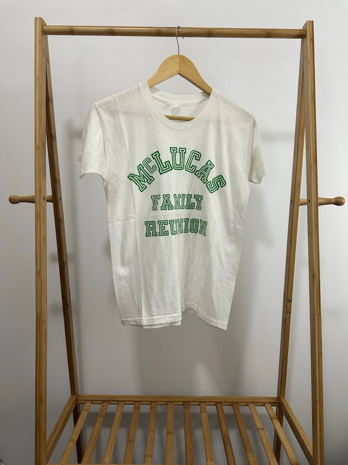 TG 80s McLucas Family Reunion Paper Thin 5050 T-Shirt Size M