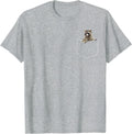 Pocket Raccoon Funny In Pocket Gift Cool Lover Animal Unisex T-Shirt