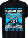 Funny Gamer Art For Men Women Gaming Gamer Video Game T-Shirt Image 1 of 4