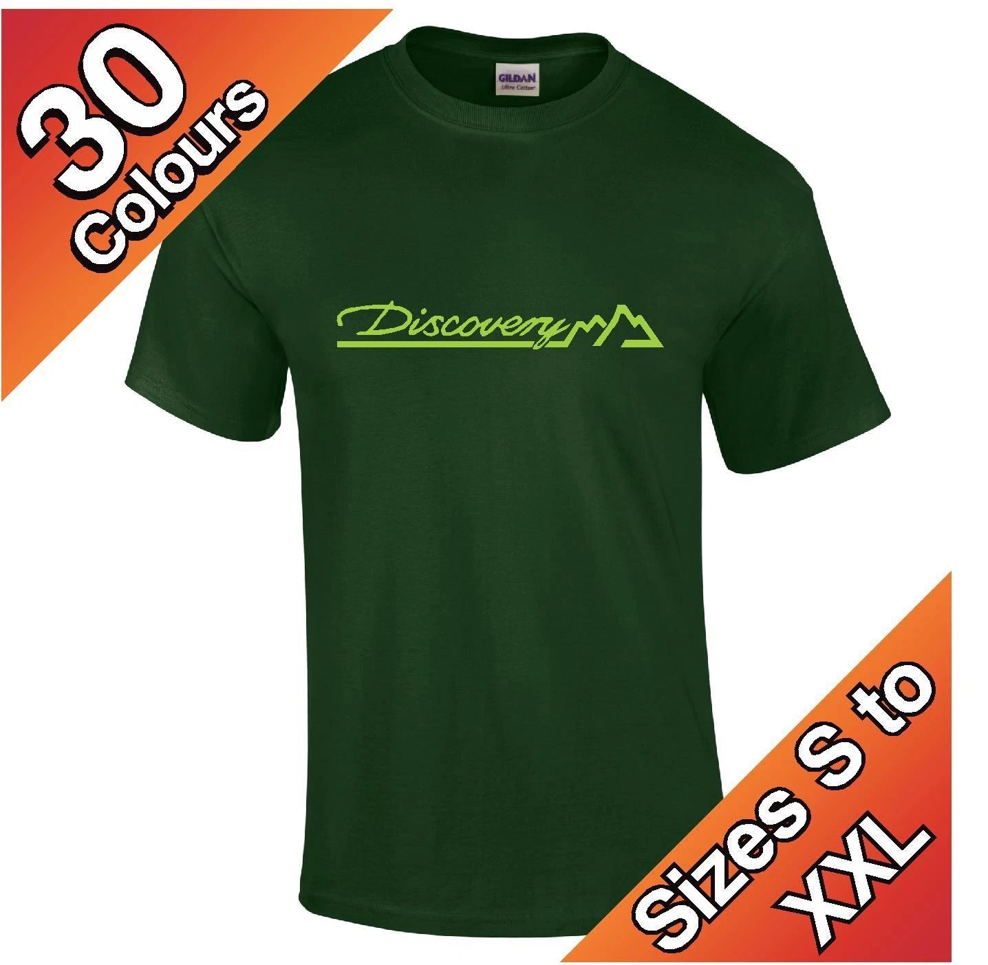 Discovery T-Shirt available in 30 colours, Cool 4x4 LandRover Humor Gift S - XXL