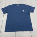 Bluegrass Brothers Shirt Mens Medium Blue Kentucky Derby Horse Graphic Tee