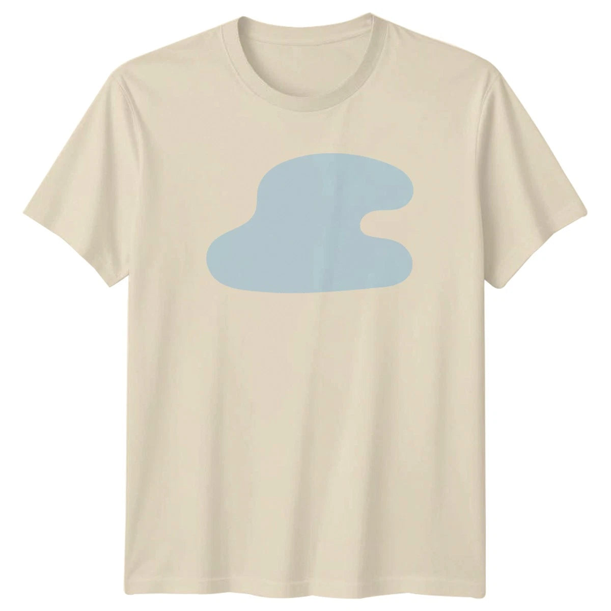 Minimalist Abstract Organic Shape T-Shirt Abstract Art Birthday Gift