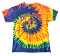VTG Cocoa Beach Florida Mushroom Tie Dye Shirt Large 90s Hippie Boho LARGE