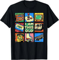 I Am This Old Retro Vintage Nostalgia 80s 90s Cassette Tape T-Shirt
