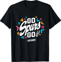 Go Spurs Go Basketball Season Game Day Basketball Fan T-Shirt S-3XL
