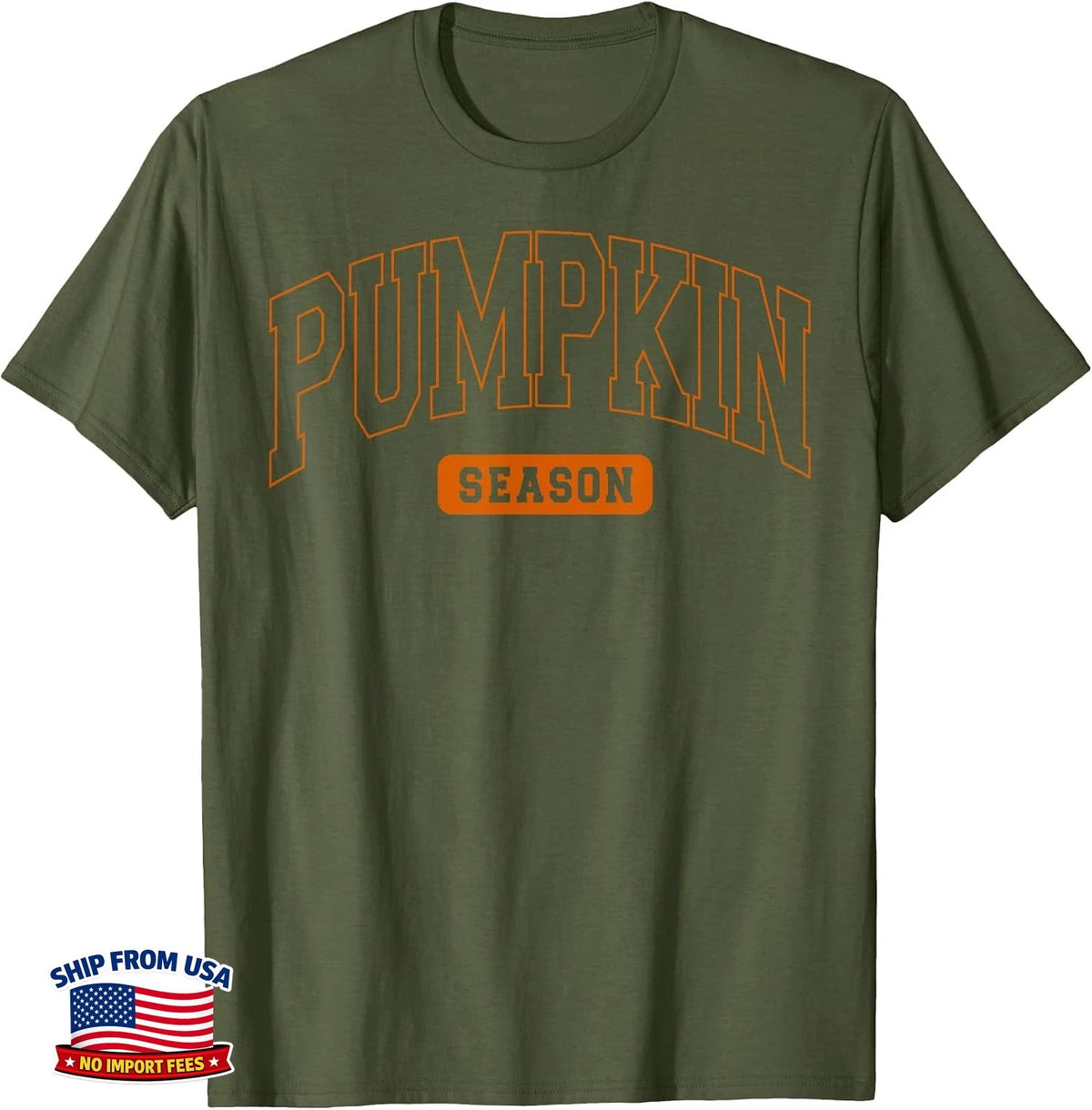 Vintage Pumpkin Season Autumn Fall Patch T-Shirt