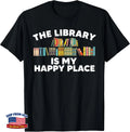 Cool Bookworm Librarian Library Art Book Lover Men Women T-Shirt Image 1 of 4