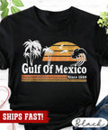 Gulf Of Mexico Shirt, Retro Sunset Gulf Of Mexico Shirt, Mexico Beach Shirt, Ant