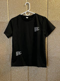 shein Black Graphic Print Cotton Jersey T-Shirt 13-14 yrs Short Sleeve Crew Neck