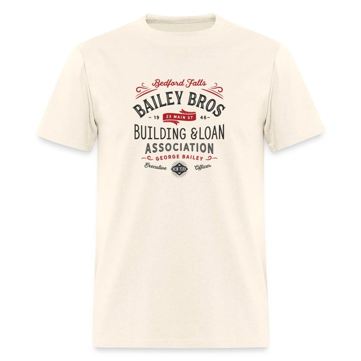 Bailey Brothers Building Loan | Retro Christmas Movie Men's T-Shirt