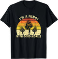 I_m A Fungi Funny Mushroom Foraging Shirt Retro Fungi-Hunter Gift Unisex T-Shirt