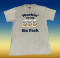 New Miller Lite Beer Working On My Six Pack 6 Mens Vintage Classic T-Shirt