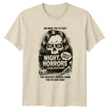 We Dare You To Visit Night Of Horrors Halloween Horror Mens Womens Graphic Top