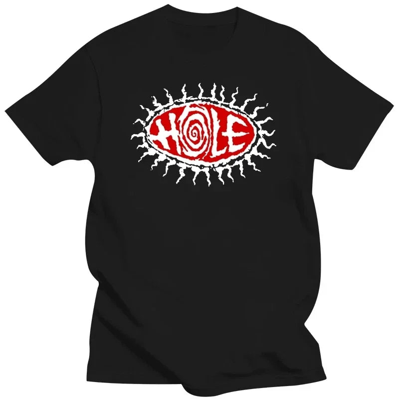 Hole Band T-shirt, Unisex Cotton Shirts, 90s band Shirt, Band graphic tees