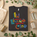 In Living Color T-Shirt Retro 90s TV Style Colorful Graphic Tee A100