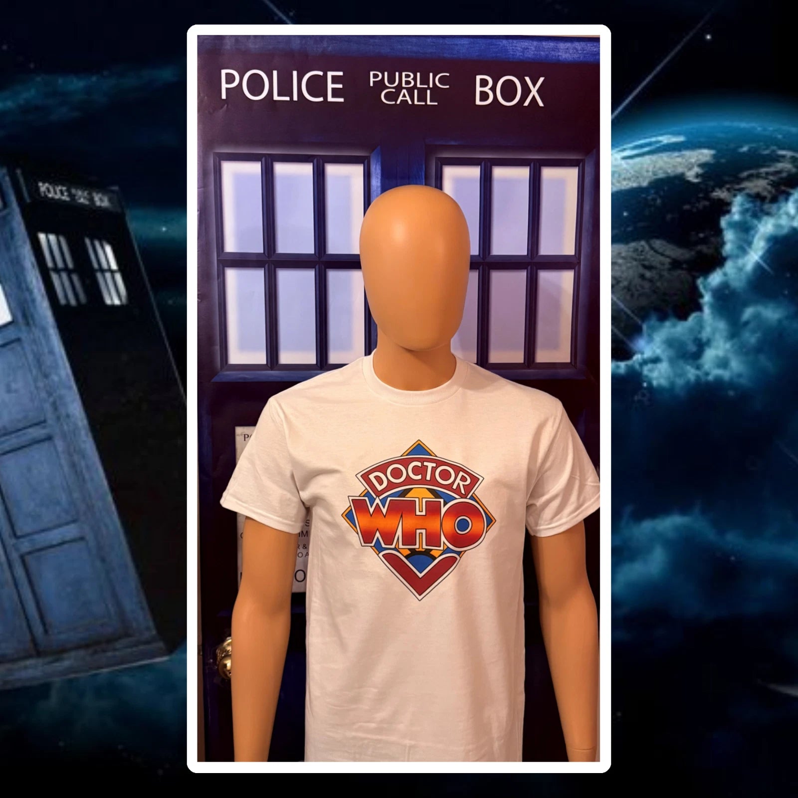 Classic Doctor Who T-Shirt NEW *Pick your color & size* vintage 4th Baker