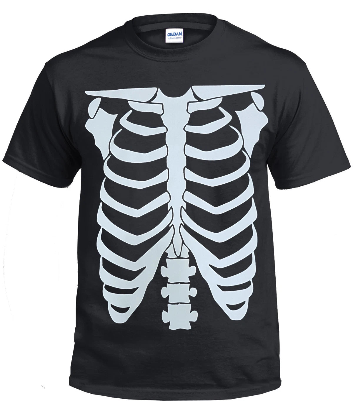 NEW Skeleton 100 % Cotton T shirt/Biker/Halaween/Goth/Rock/Metal/Gift/Music/Top