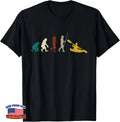 Canoe Kayak Evolution Paddler Kayaker Gift Canoeing Kayaking Gift Unisex T-Shirt