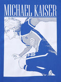 Uniqlo Blue Lock UT Graphic T-Shirt Blue Michael Kaiser Anime Manga Shonen NWT