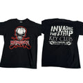 Metavenge Metal Band 2009 California Tour Tee Gildan M Y2K Grunge Skull