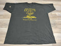 Vintage Family Reunion T-Shirt Black Size 2XL Faded