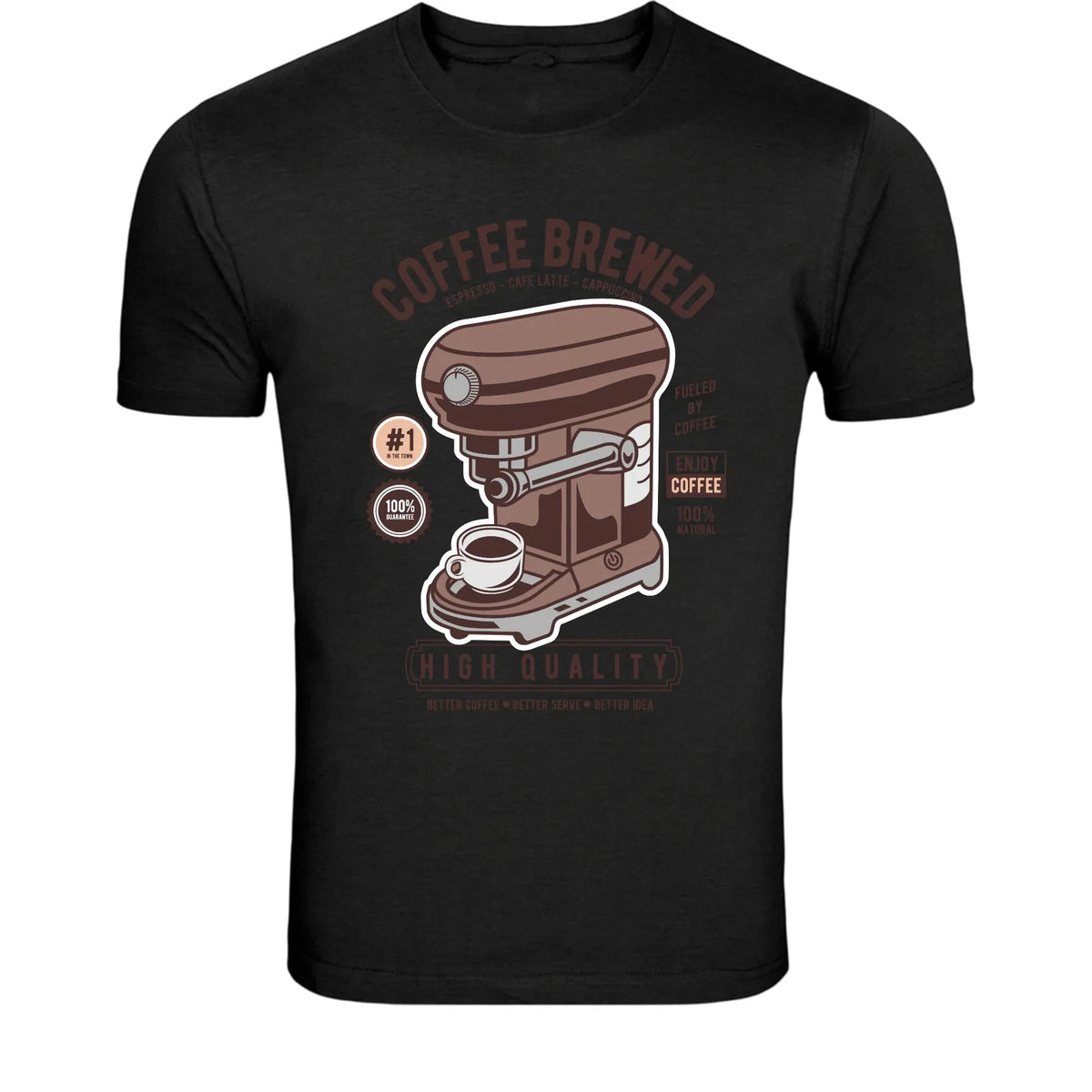 Coffee Brewer Barista Espresso Machine T-Shirt - Vintage Coffee