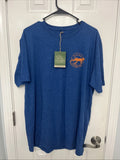 Wild Tribute Men's Navy Heather Arches National Park Word T-Shirt Size XL NWT