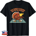 Funny Thanksgiving Pickleball Stay Out of The Kitchen T-Shirt G0 Image 1 of 4